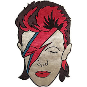 David Bowie Aladdin Sane Back Patch Front