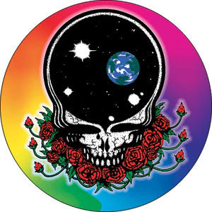 Grateful Dead Space Your Face Button Front