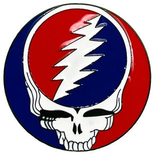 Grateful Dead Steal Your Face Pewter Pin Badge Back