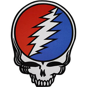 Grateful Dead Steal Your Face Back Patch Front