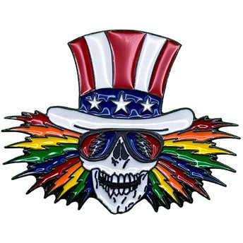 Uncle Sam Pewter Pin Badge