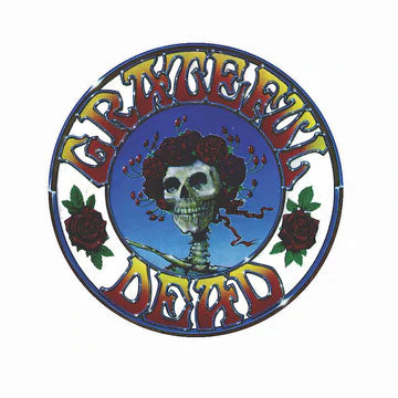 Grateful Dead Skull & Roses Logo Magnet Front