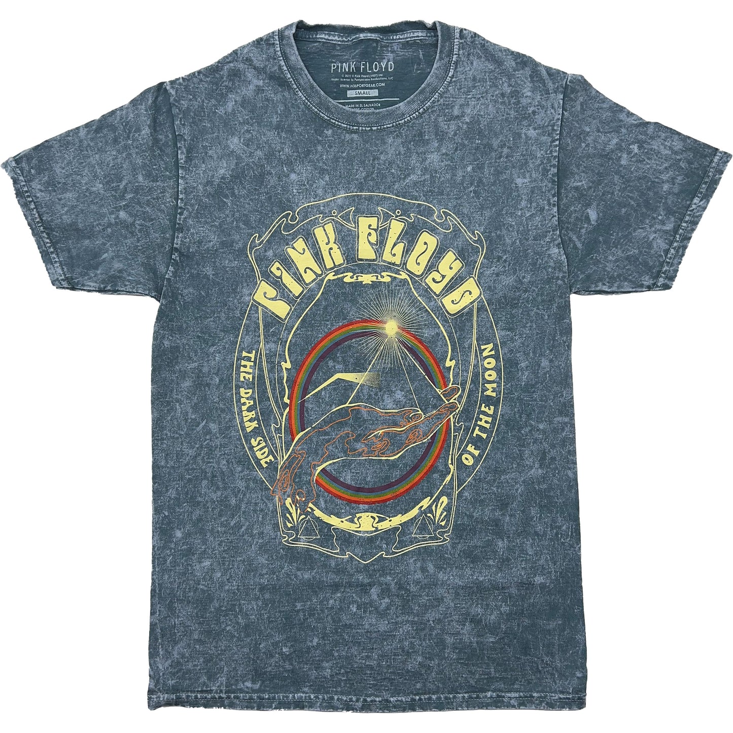 Pink Floyd The Dark Side Of The Moon Hand T-shirt Front