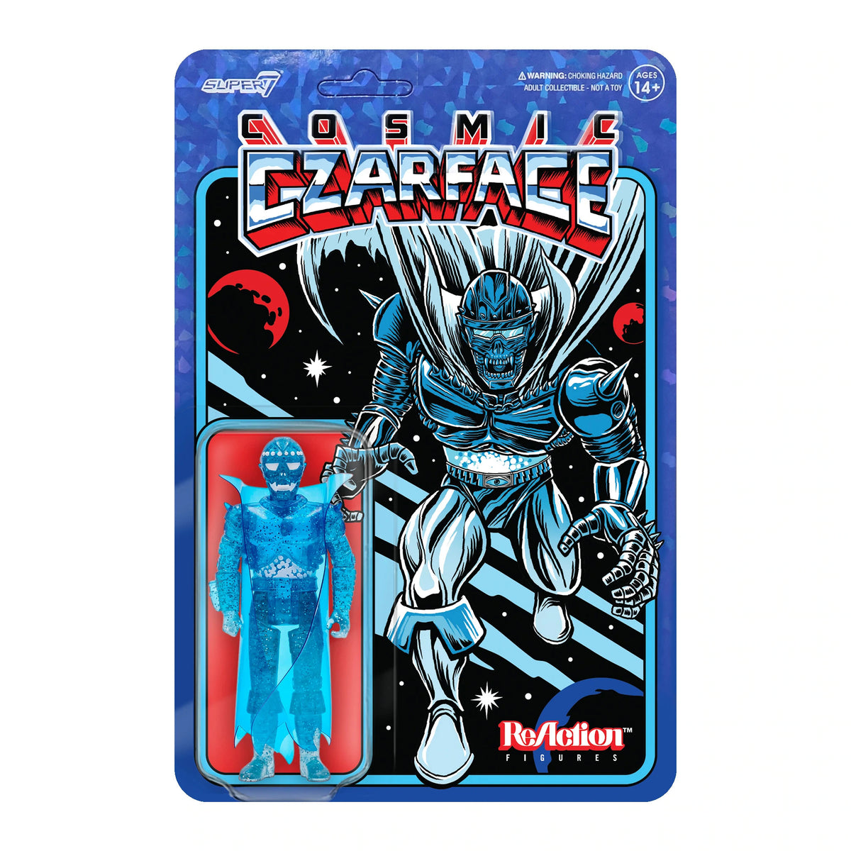 Super7 Cosmic Czarface 3.75" ReAction Figure Action Figure Back