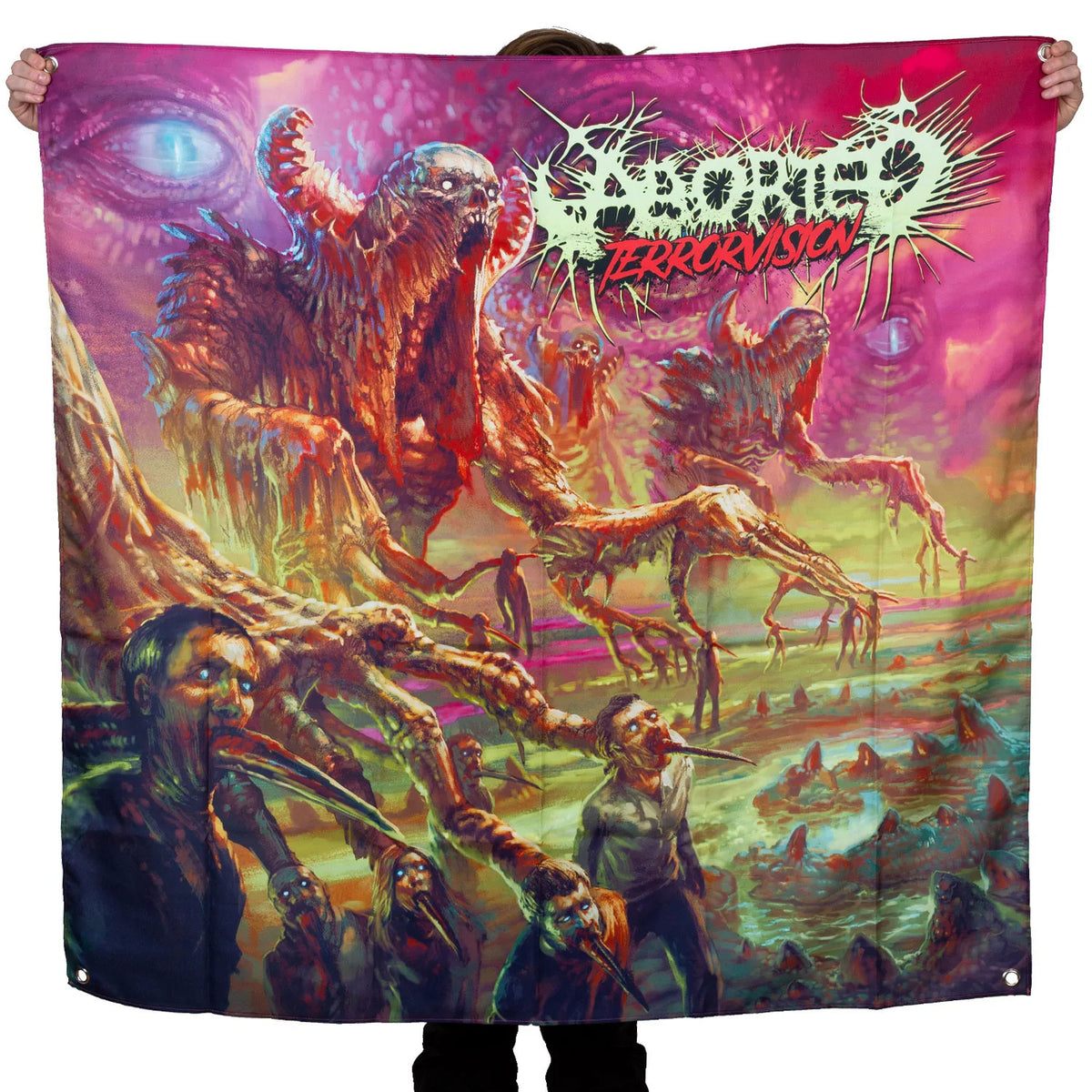 Aborted Terrorvision Poster Flag Front
