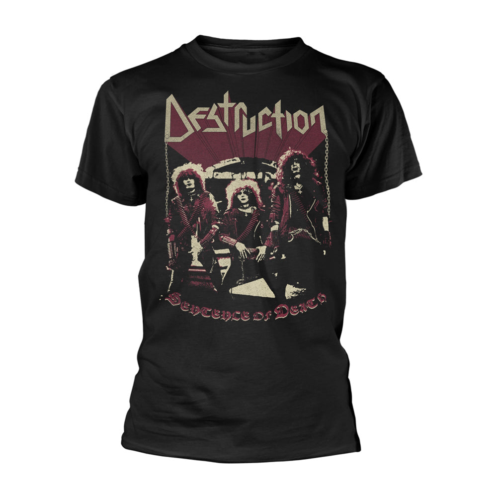 Destruction Sentence Of Death Vintage T-shirt Front
