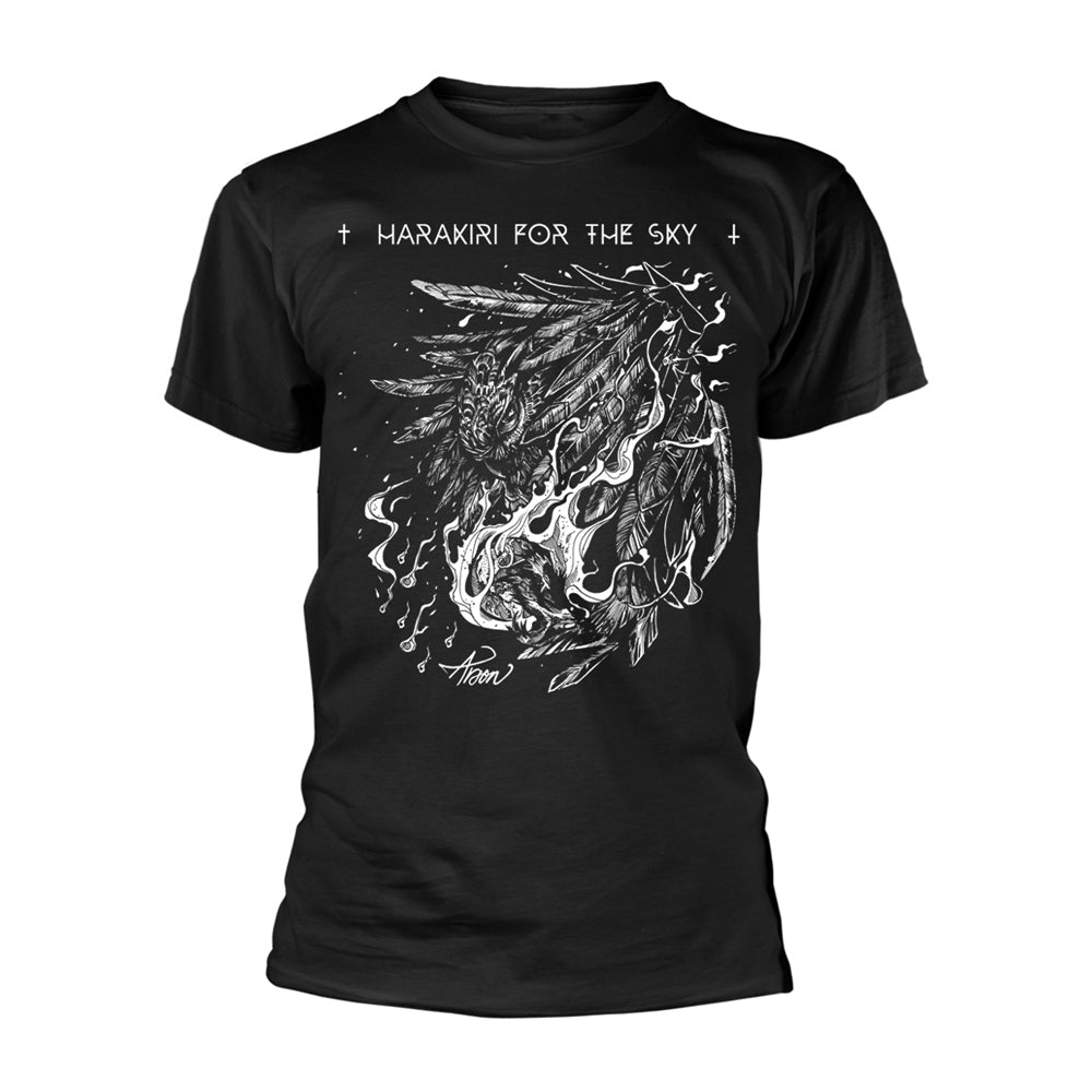 Harakiri For The Sky Arson White T-shirt Front