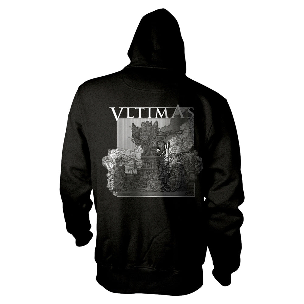 Vltimas Something Wicked Marches In Zippered Hooded Sweatshirt Back