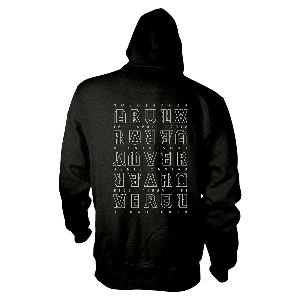 Ulver Hok Zippered Hooded Sweatshirt Back
