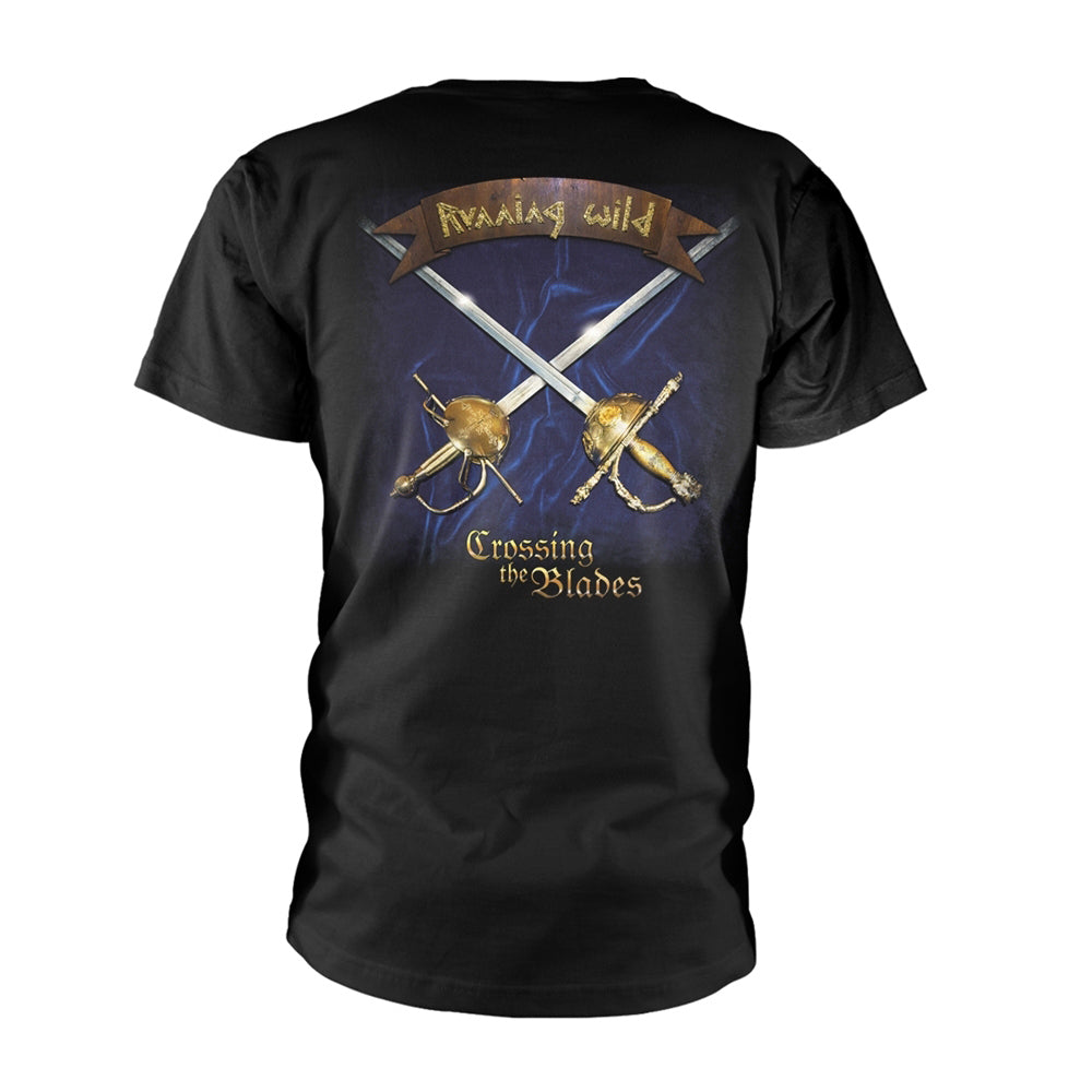 Running Wild Crossing The Blades T-shirt Back