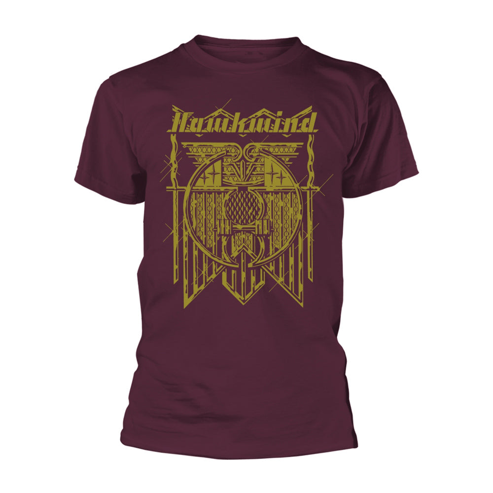 Hawkwind Doremi (maroon) T-shirt Front