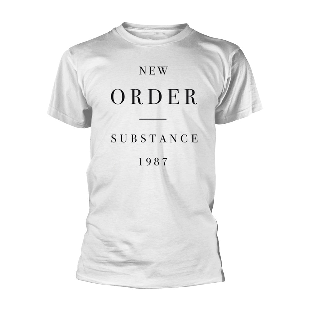 New Order Substance T-shirt Front