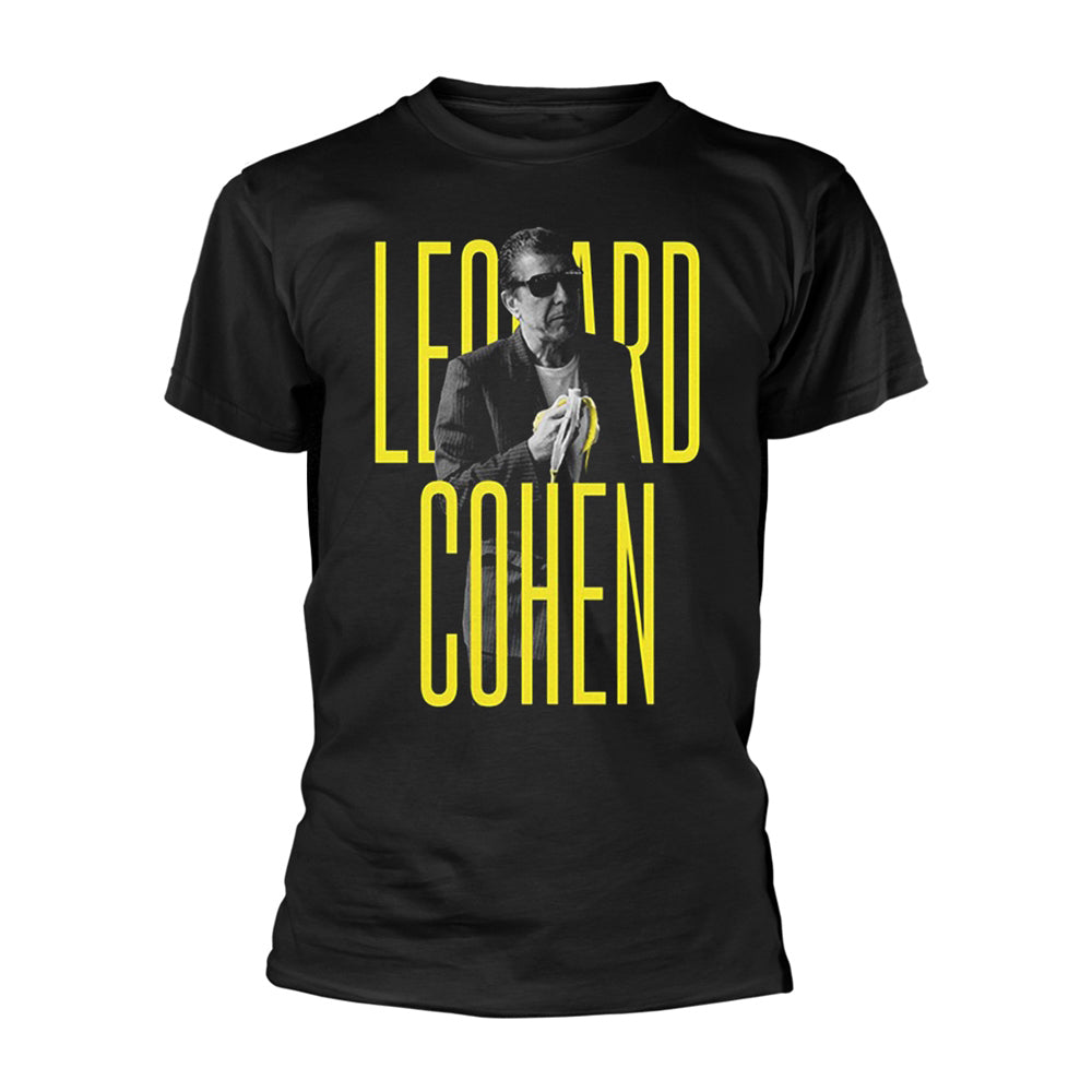 Leonard Cohen Banana T-shirt Front