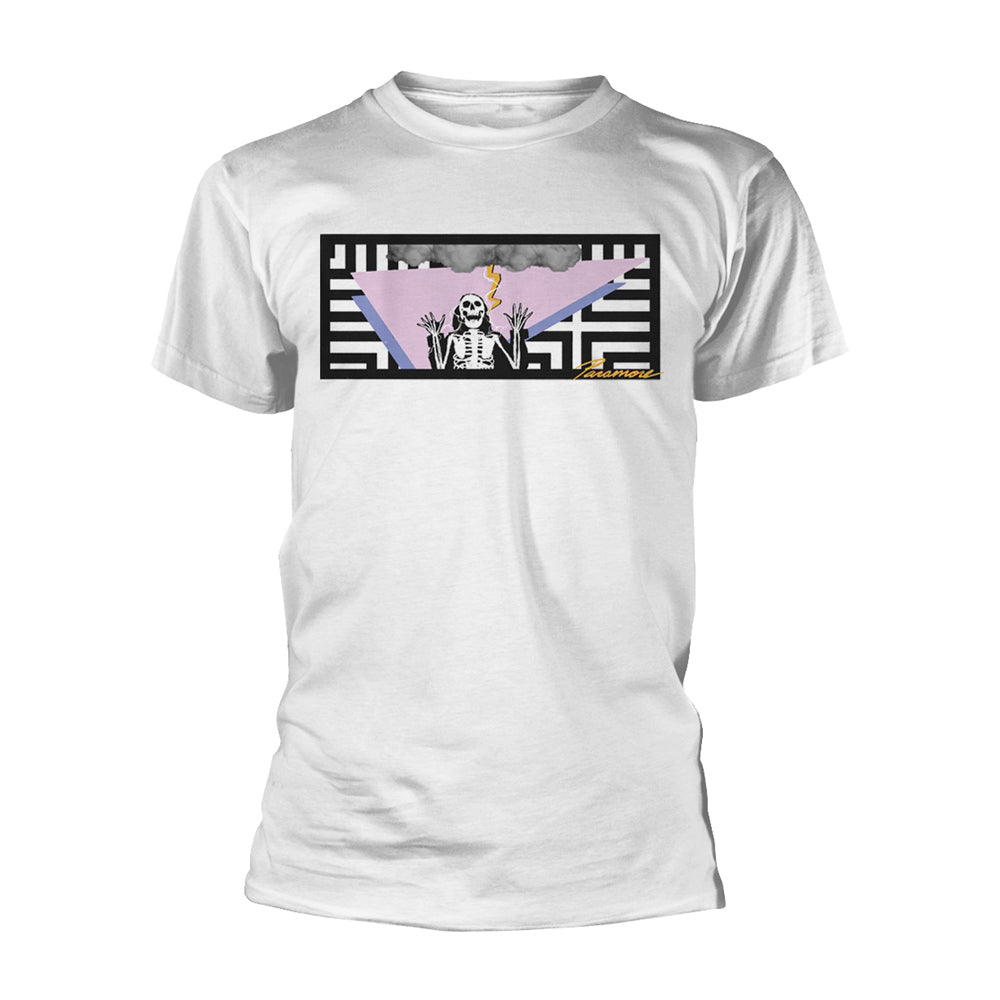 Paramore Lightning Skelly T-shirt Front