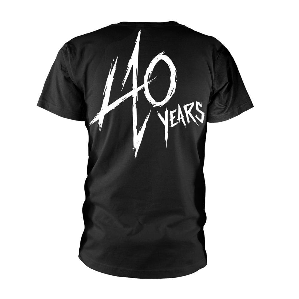 Metallica 40th Anniversary Songs Logo T-shirt Back