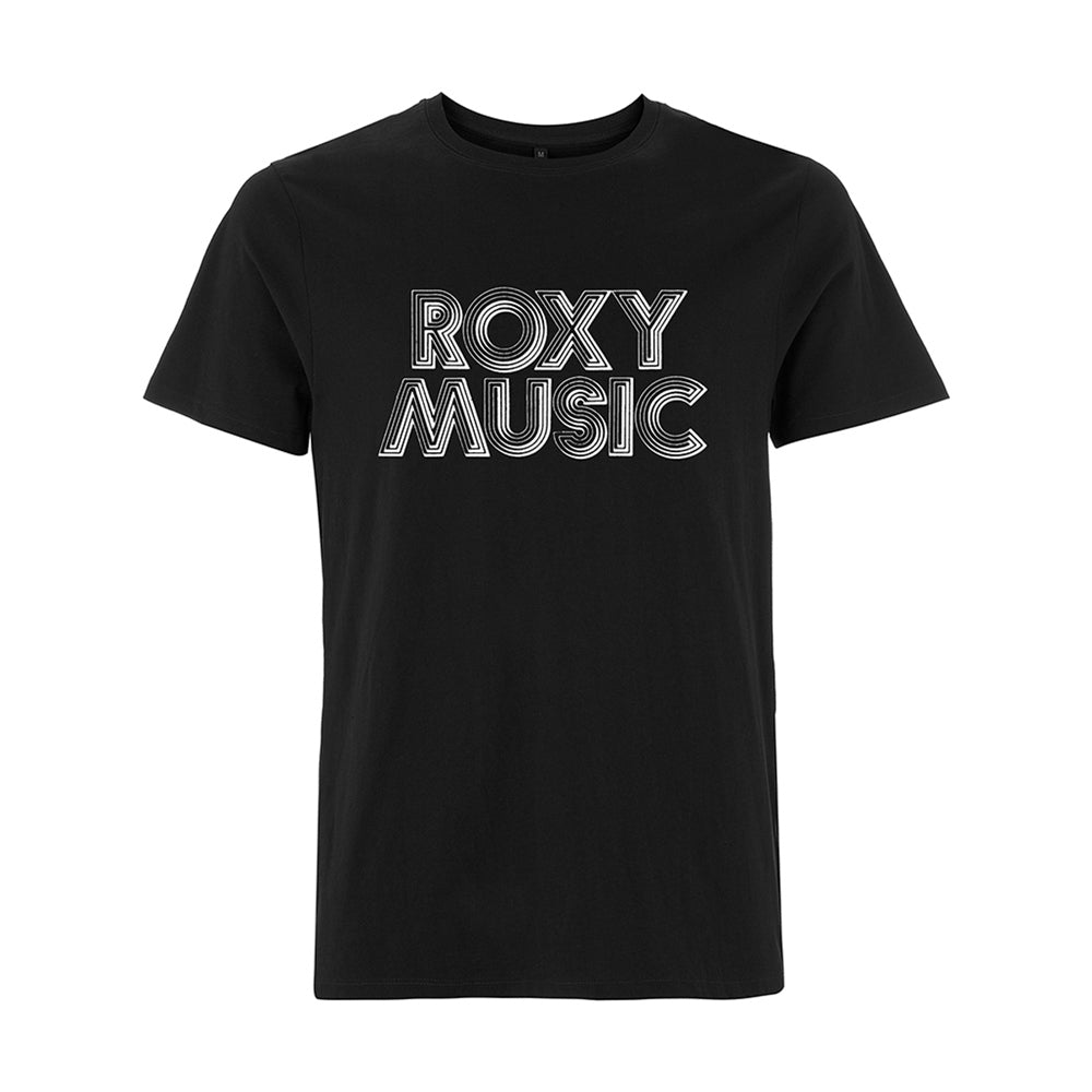 Roxy Music Retro Logo T-shirt Front