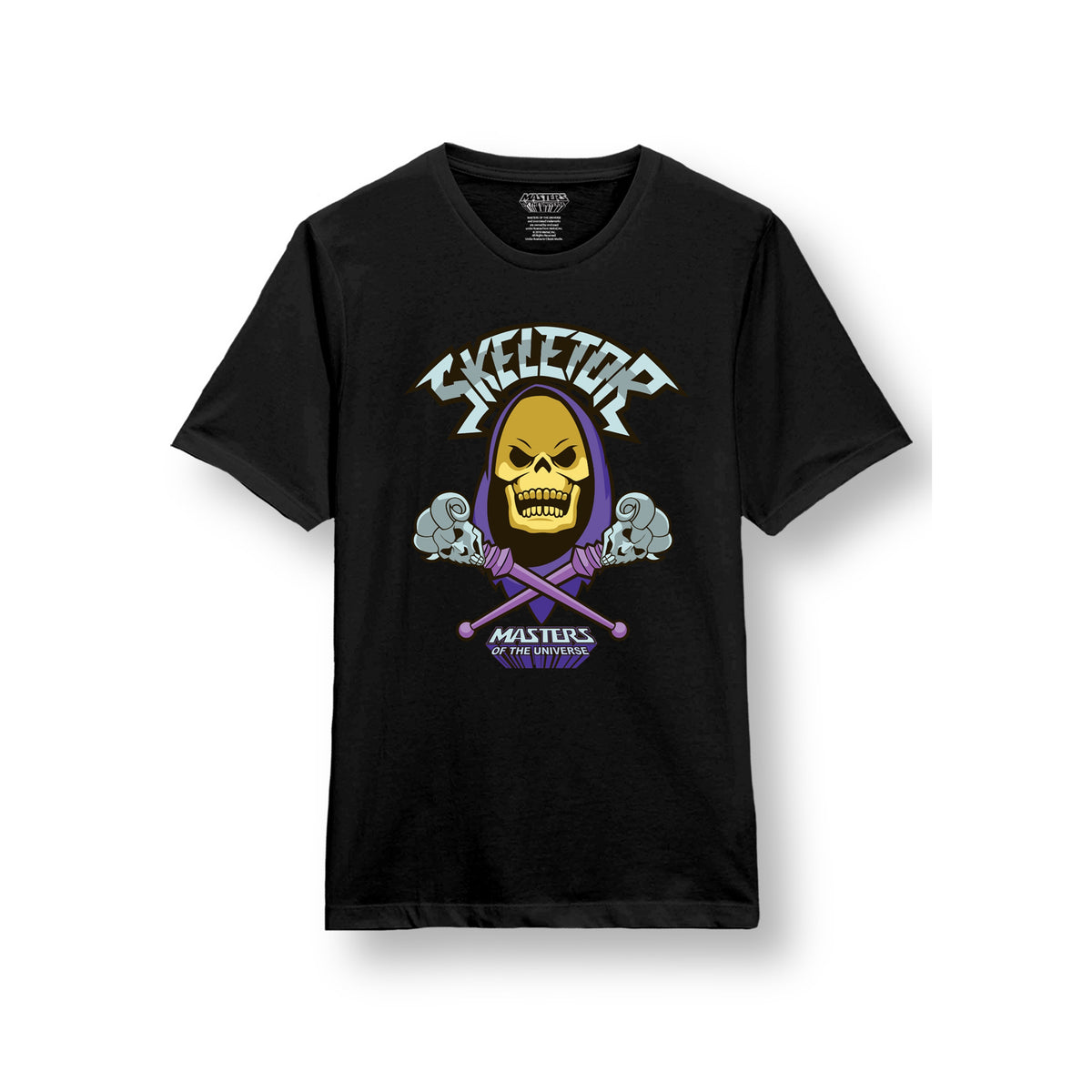 Masters Of The Universe Skeletor X-staff T-shirt Front