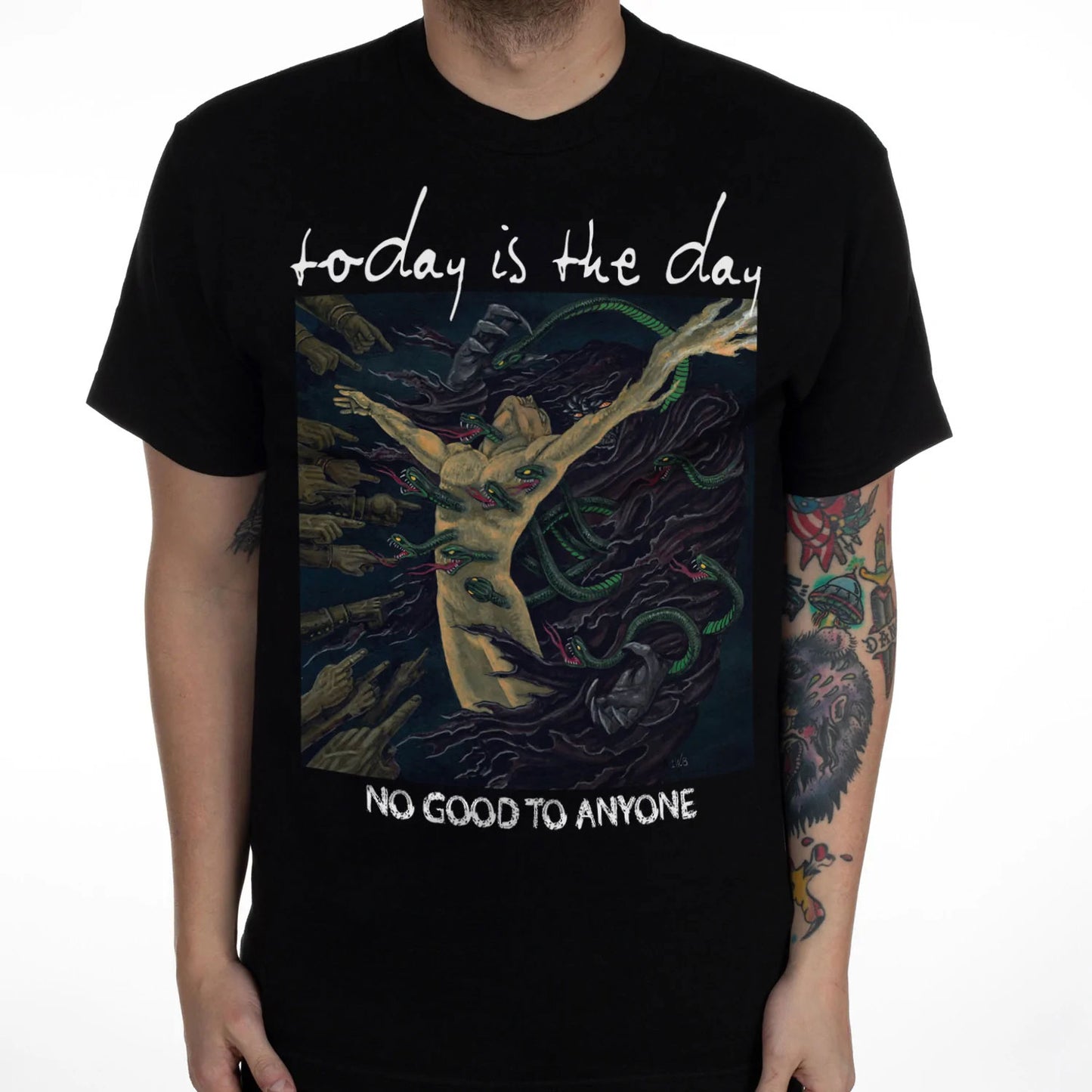 Today Is The Day No Good To Anyone T-shirt Front