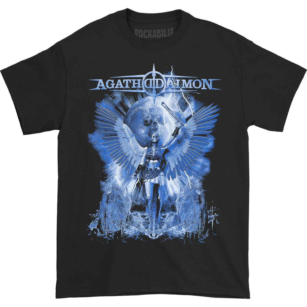 Agathodaimon Lightning T-shirt Front