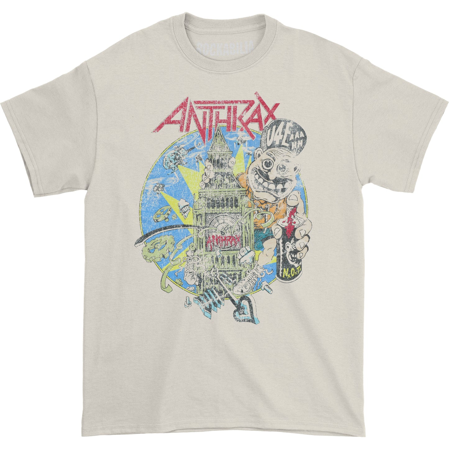 Anthrax London T-shirt Front