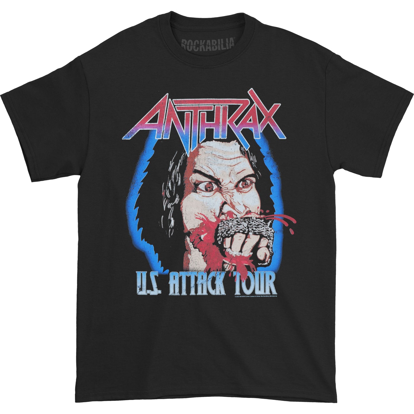 Anthrax US Attack T-shirt Front