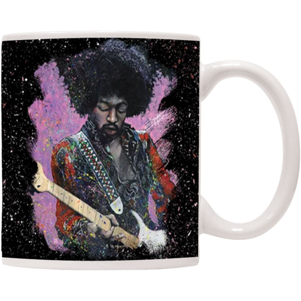 Jimi Hendrix Fishwick - Jimi Coffee Mug Back