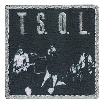 TSOL T.S.O.L. EP Cover Embroidered Patch Front