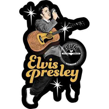 Elvis Presley On Toes Sticker Front