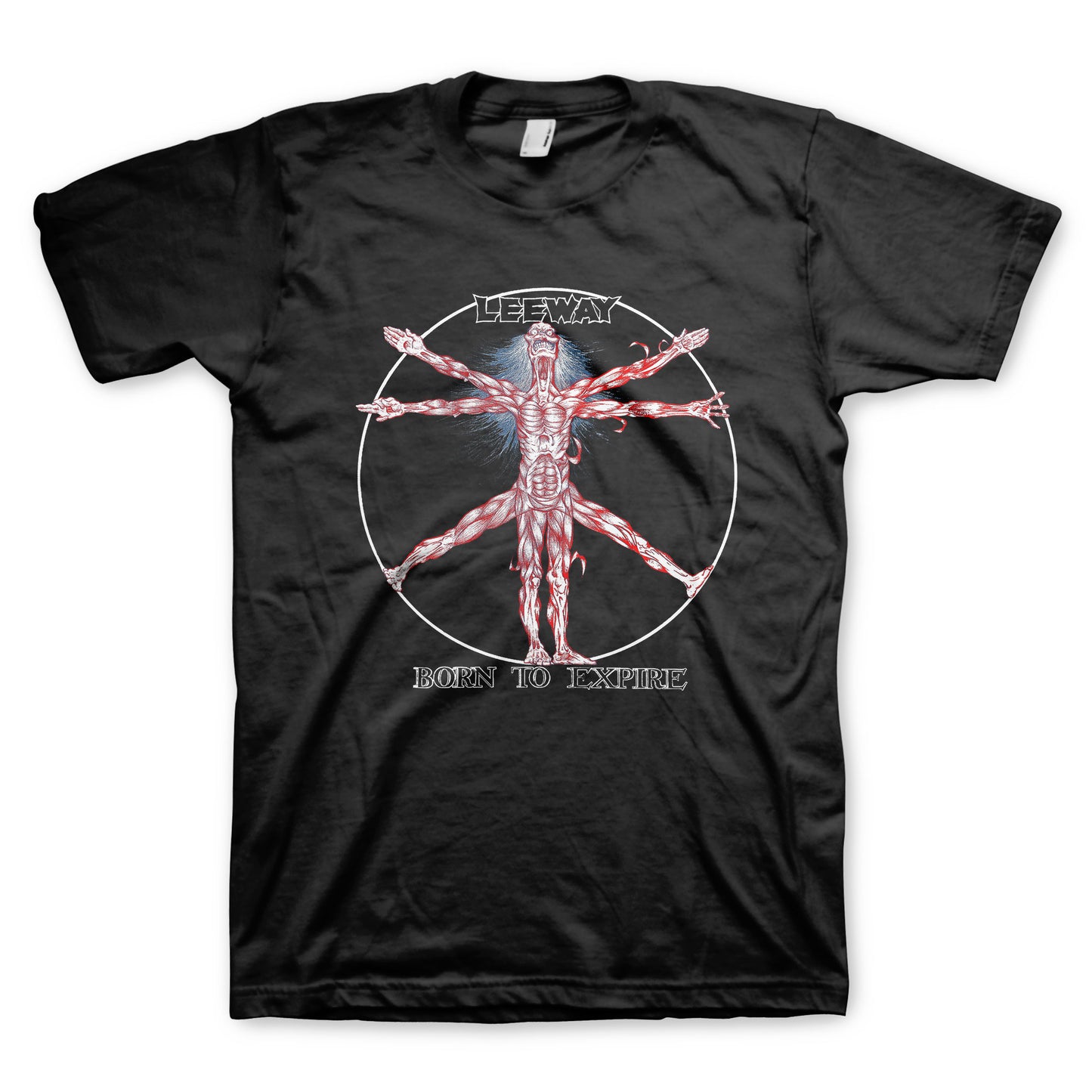 Leeway Born To Expire T-shirt Front