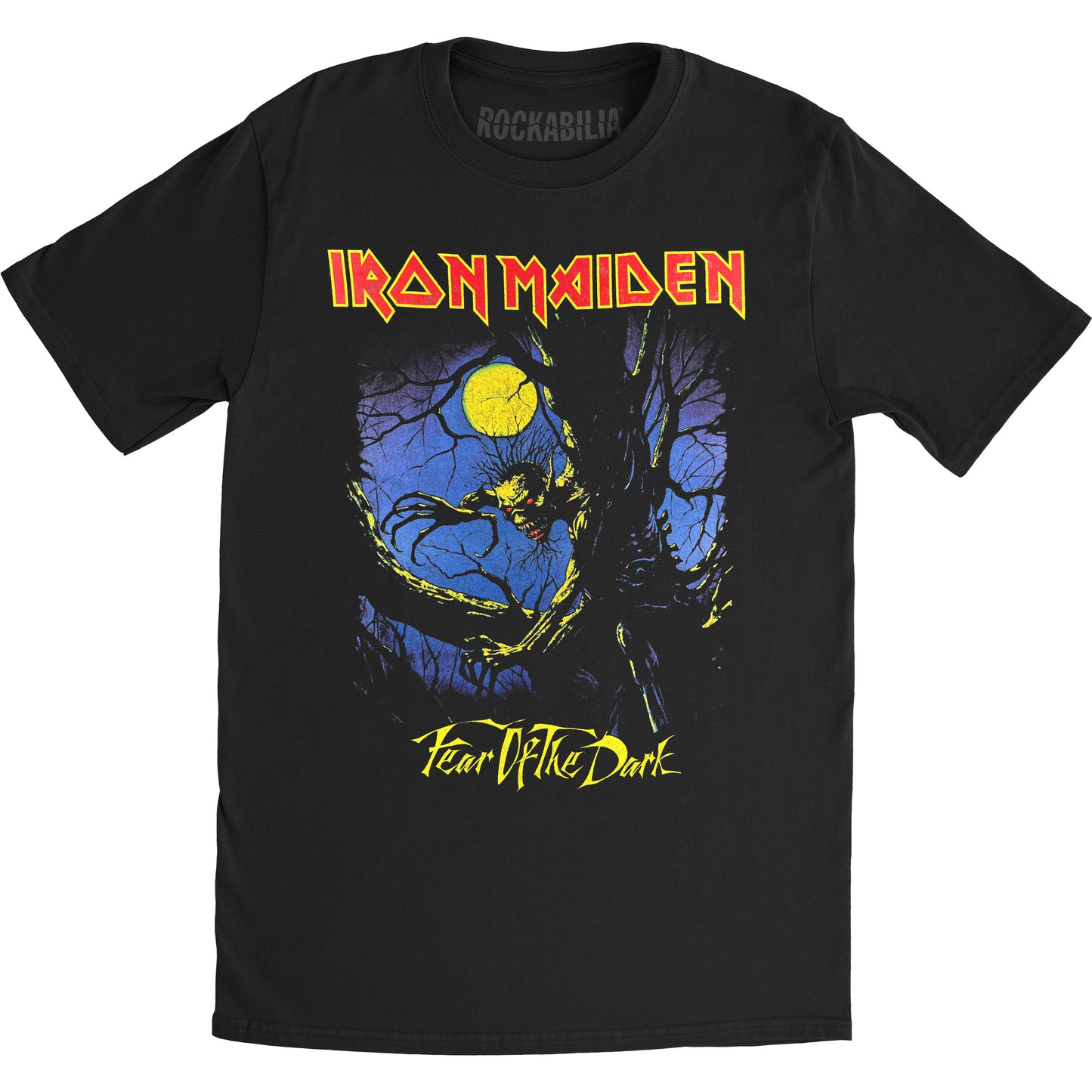 Iron Maiden Fear Of The Dark Slim Fit T-shirt Front