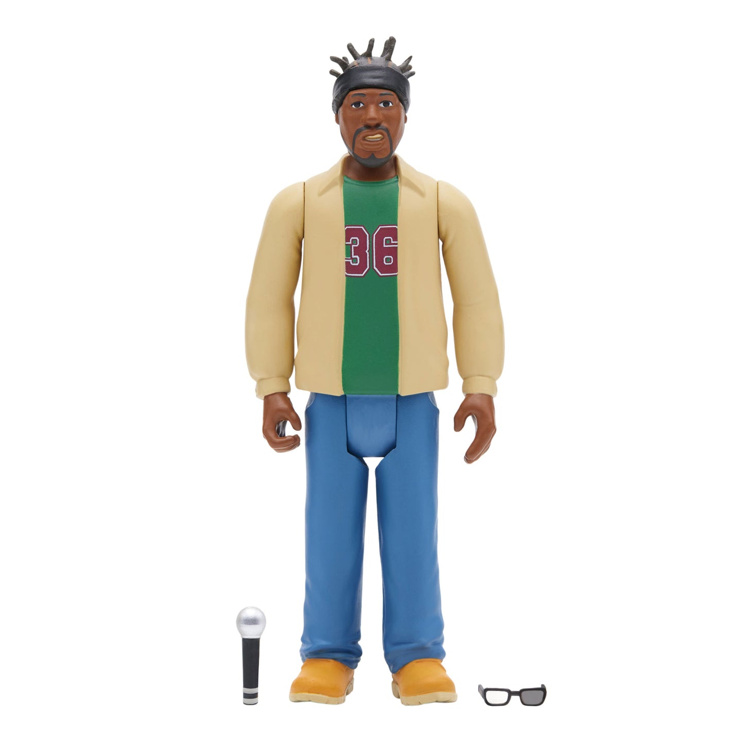 Ol' Dirty Bastard Super7 ODB Brooklyn Zoo 3.75" ReAction Figure Action Figure Back