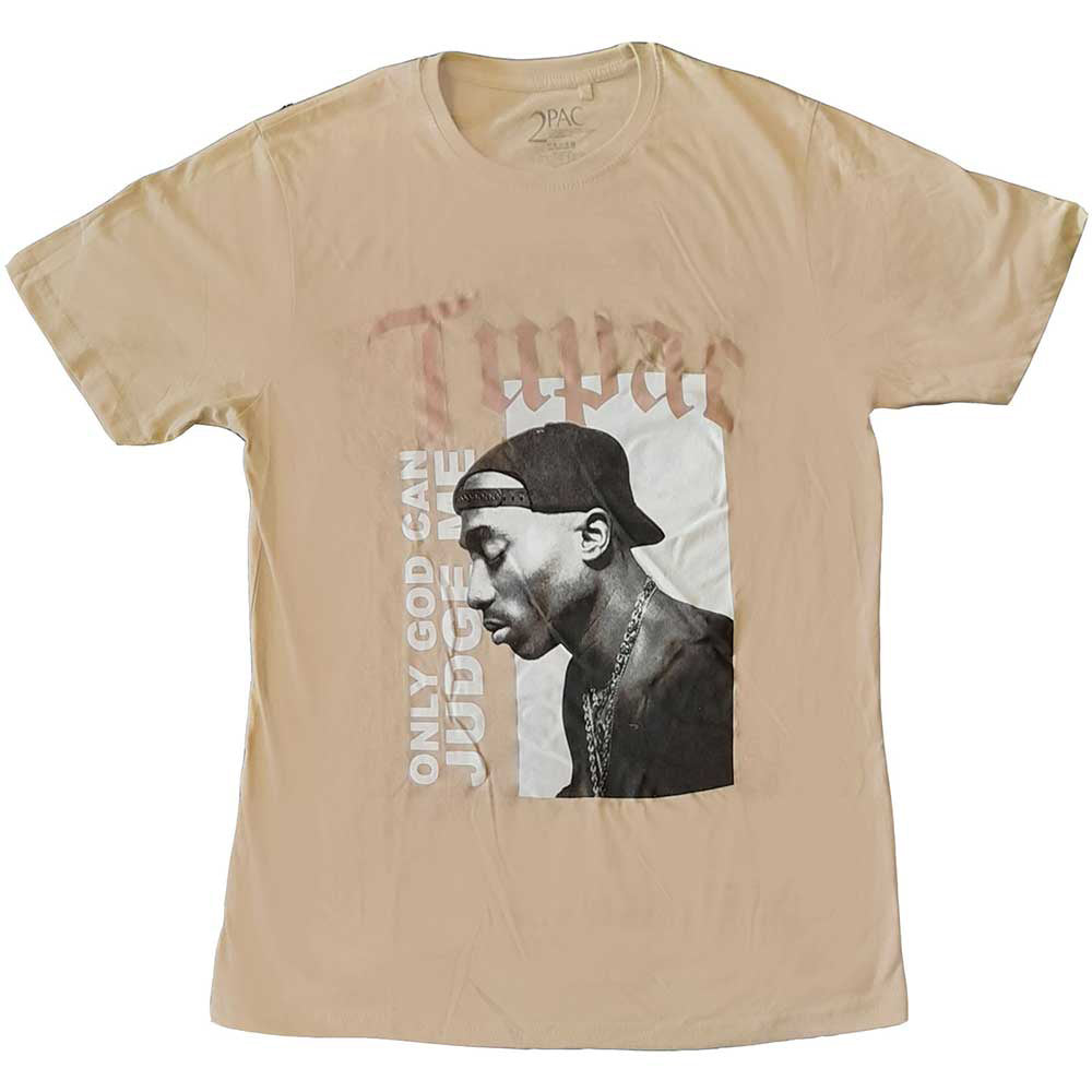 Tupac Only God T-shirt Front
