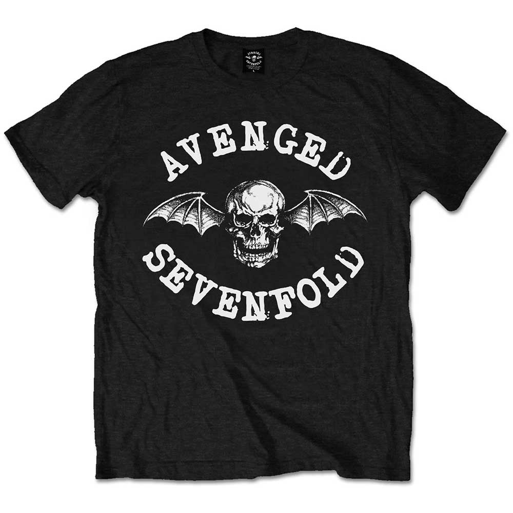 Avenged Sevenfold Classic Death Bat T-shirt Front