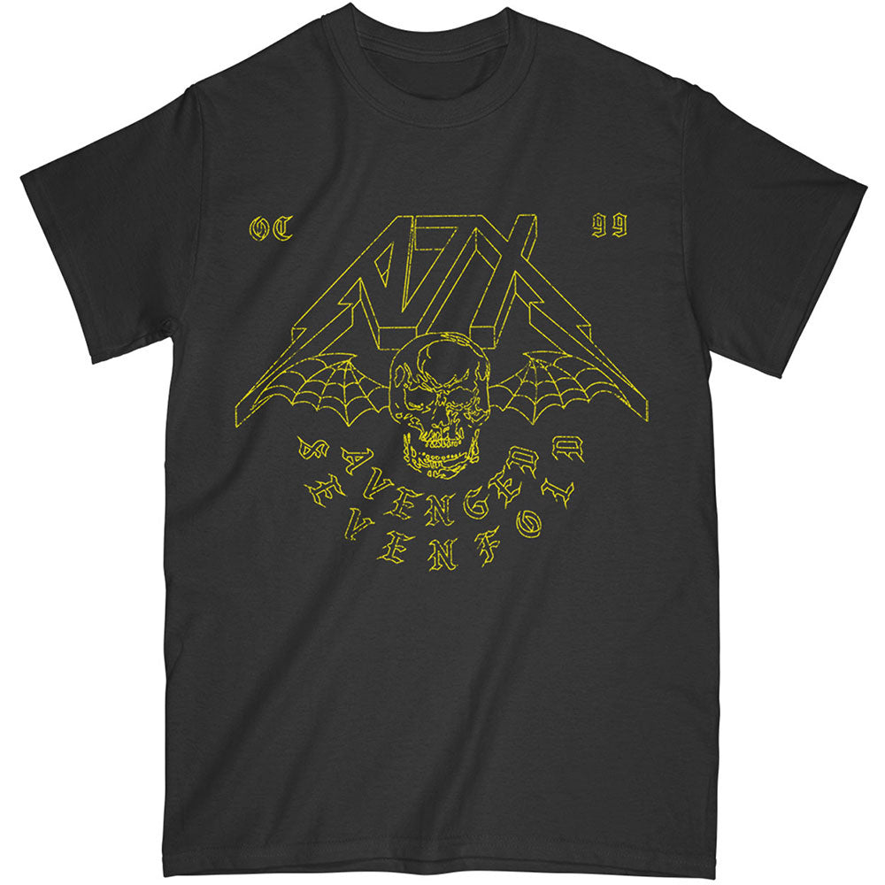 Avenged Sevenfold Webbed Wings T-shirt Front