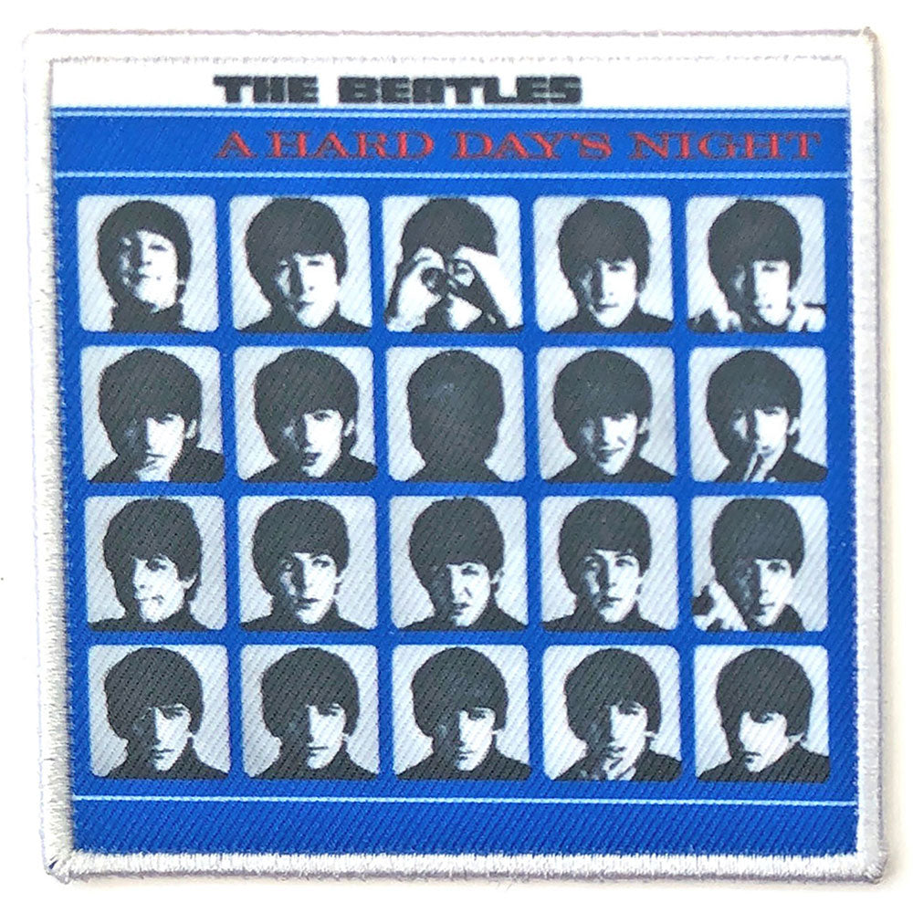 Beatles A Hard Days Night Album Cover Woven Patch Front
