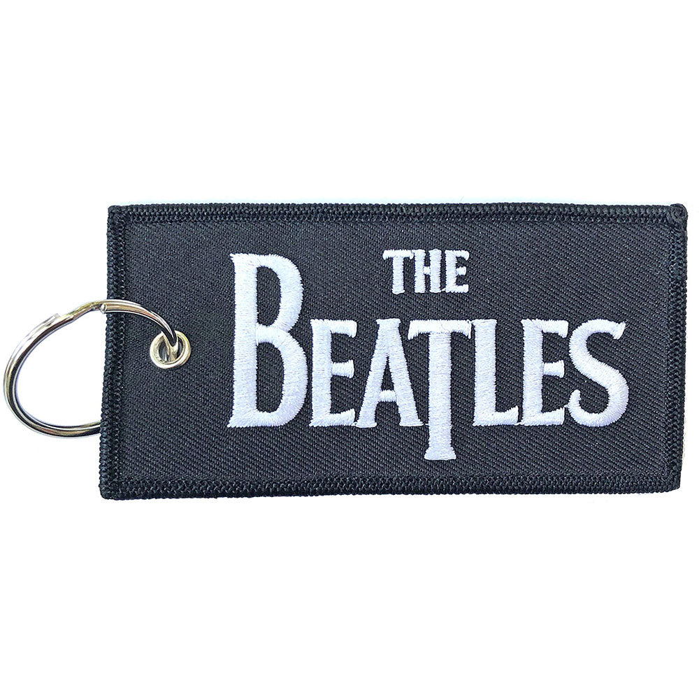 Beatles Drop T Logo Embroidered Key Chain Front
