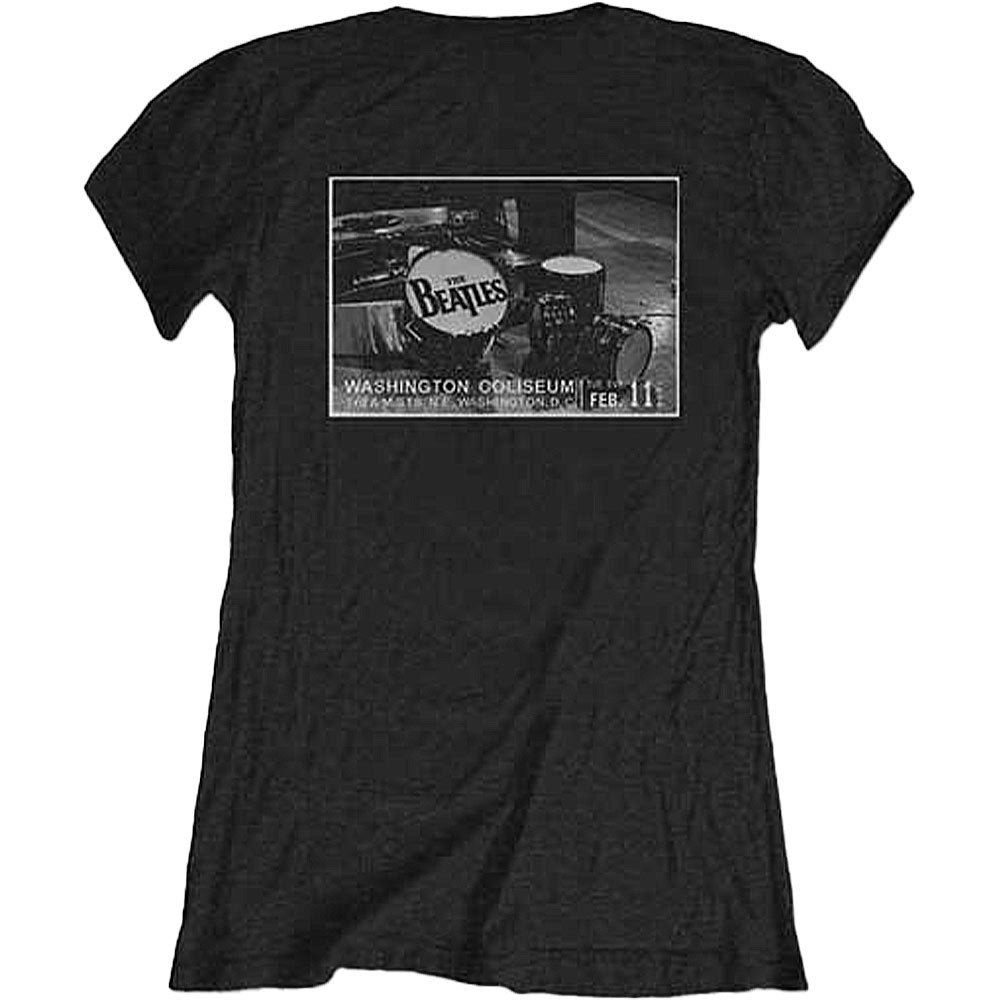 Beatles Washington Coliseum Junior Top Back
