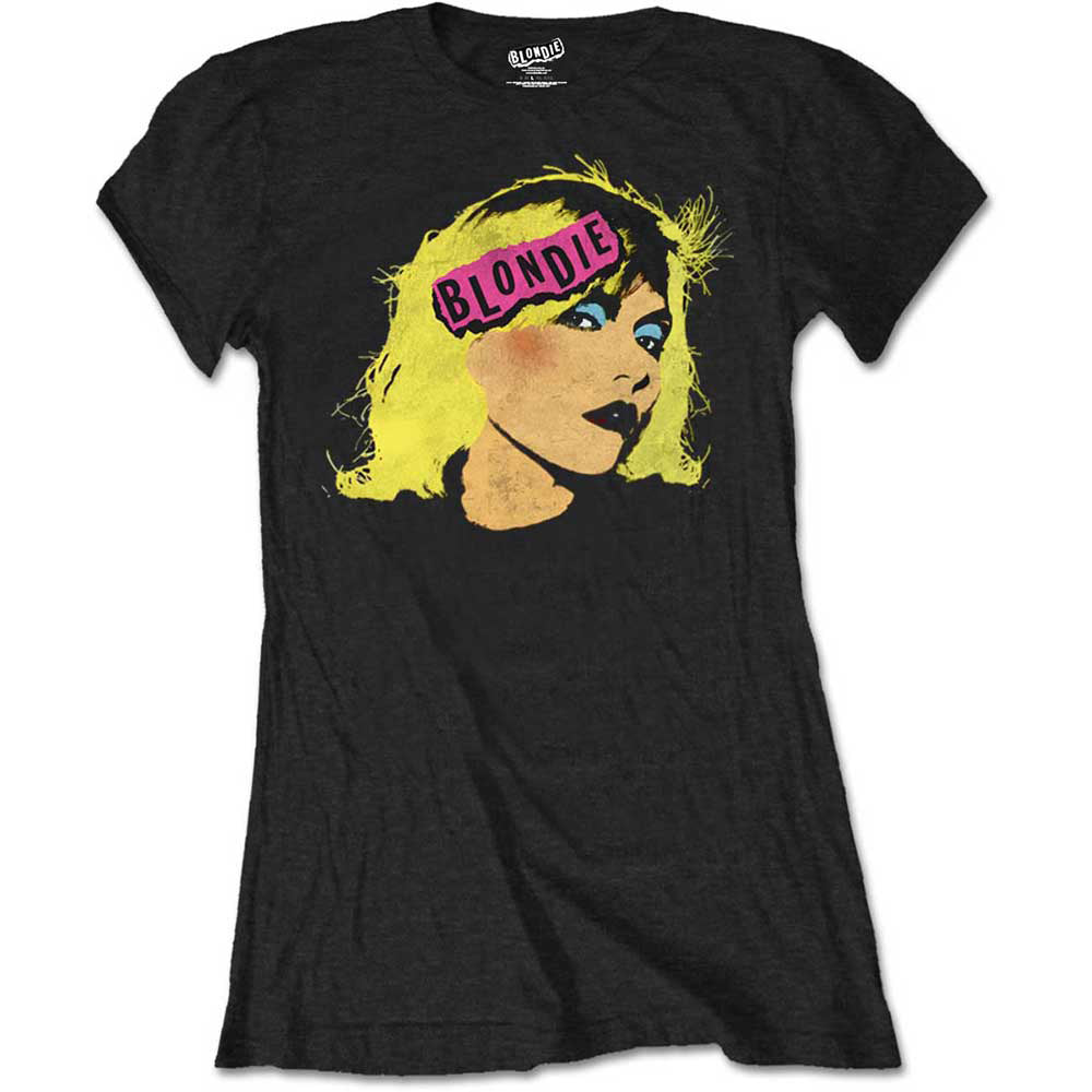 Blondie Punk Logo Junior Top Front