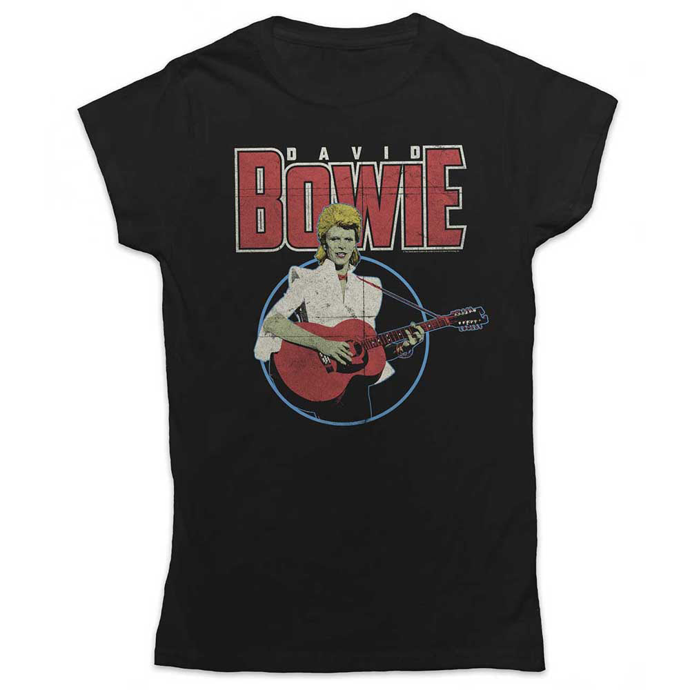 David Bowie Acoustic Bootleg Junior Top Front