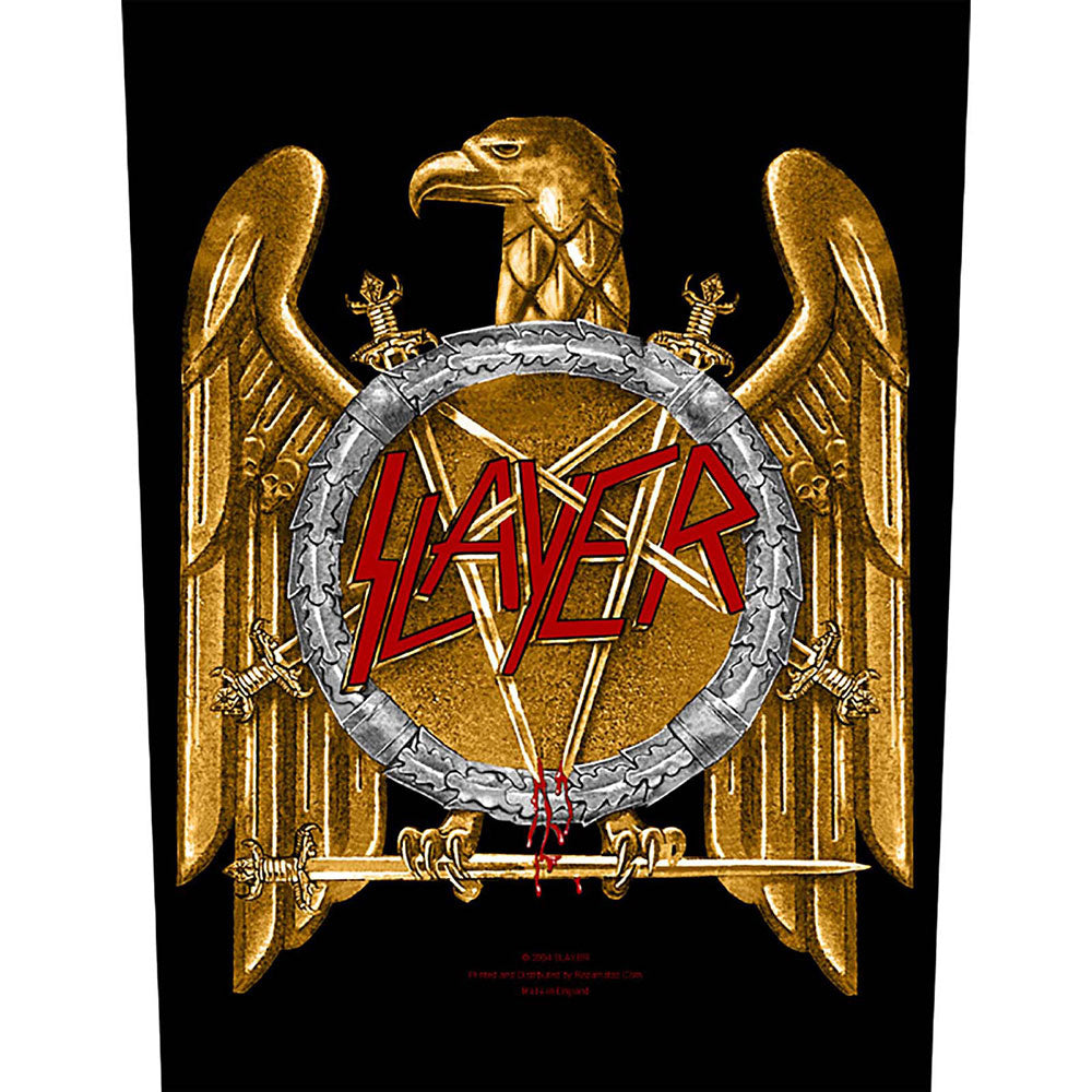 Slayer Golden Eagle Back Patch Front