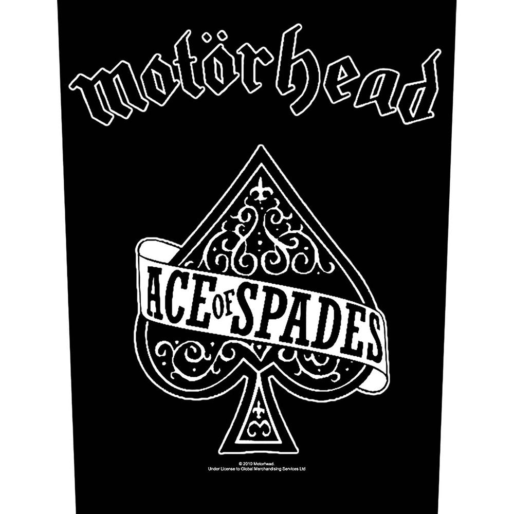 Motorhead Ace Of Spaces 2010 Back Patch Front