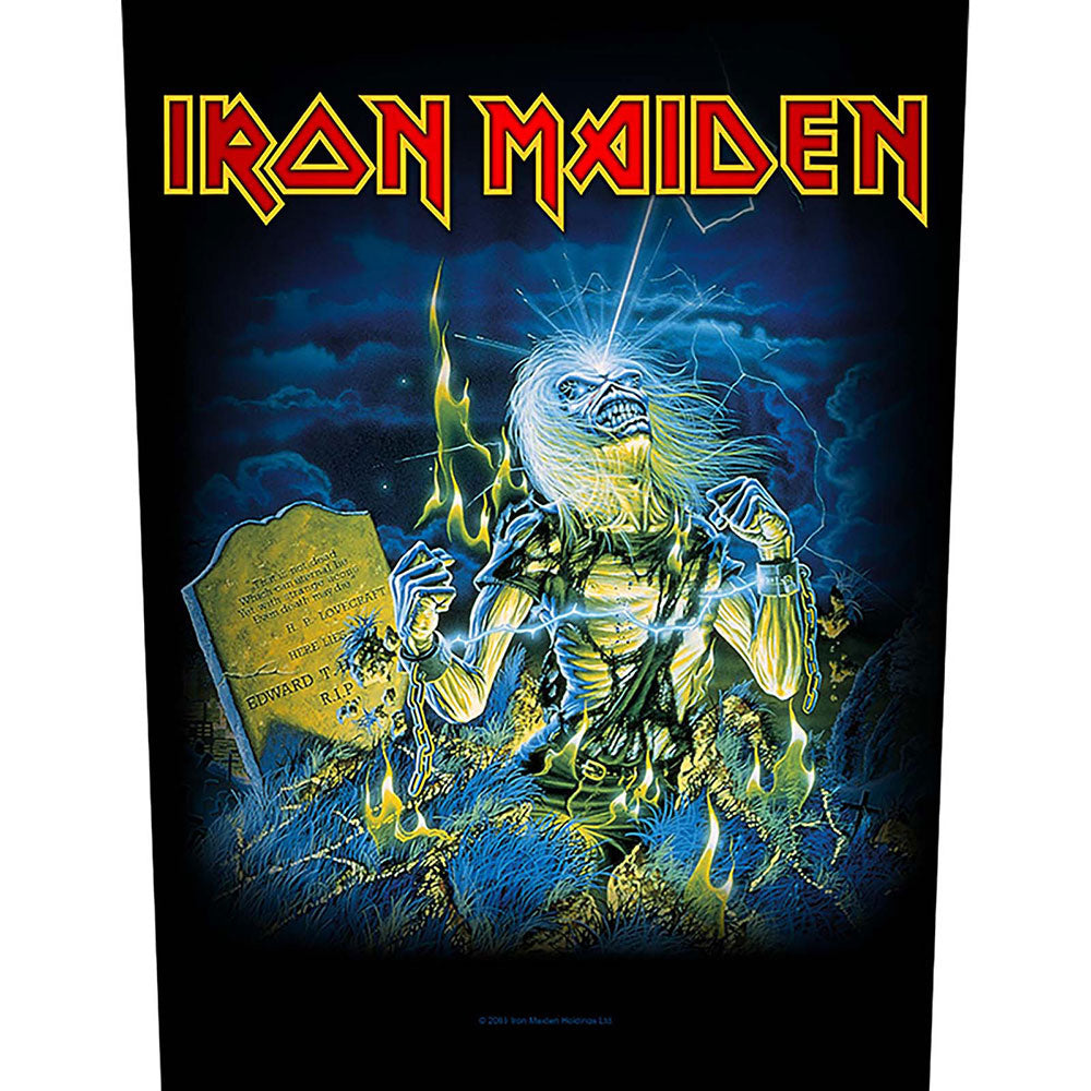 Iron Maiden Live After Death Back Patch Front