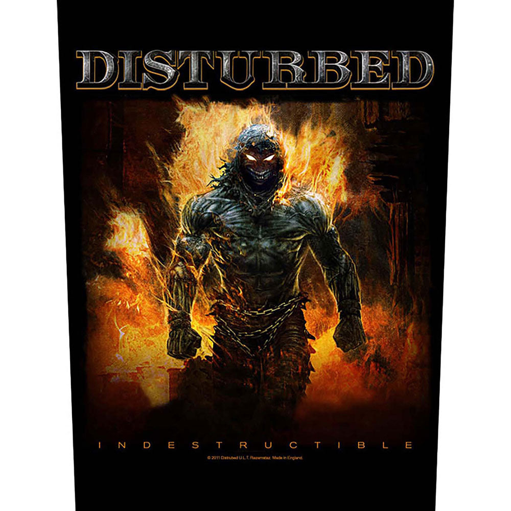 Disturbed Indestructible Back Patch Front