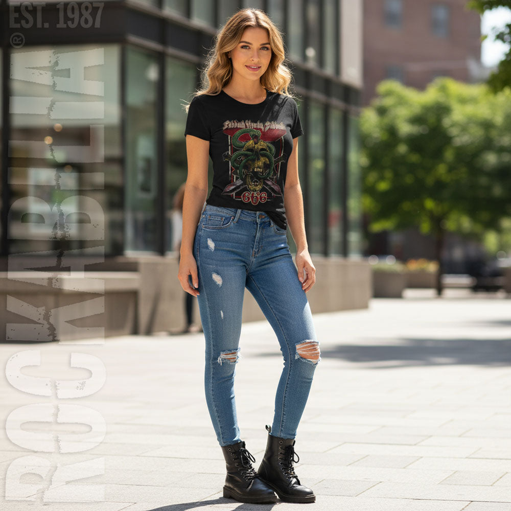 Black Sabbath Bloody Sabbath 666 Junior Top Alt 2