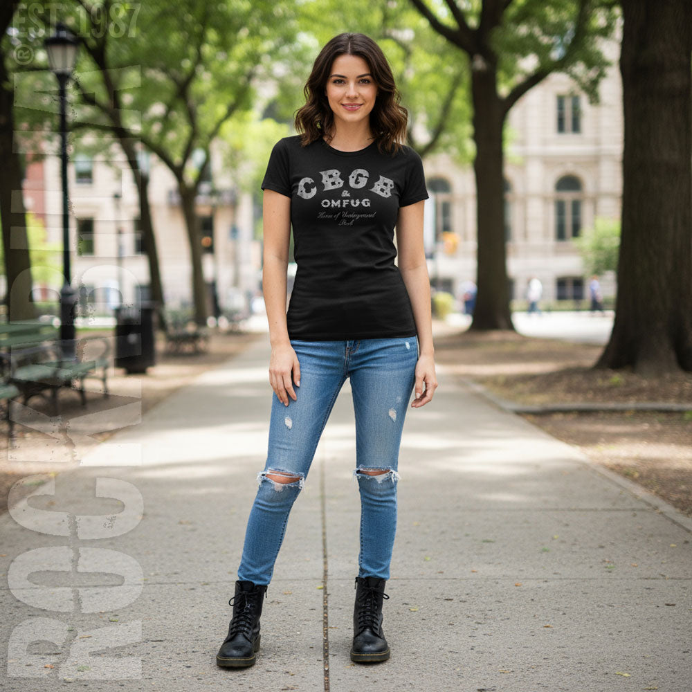 Cbgb Classic Logo Junior Top Alt 2