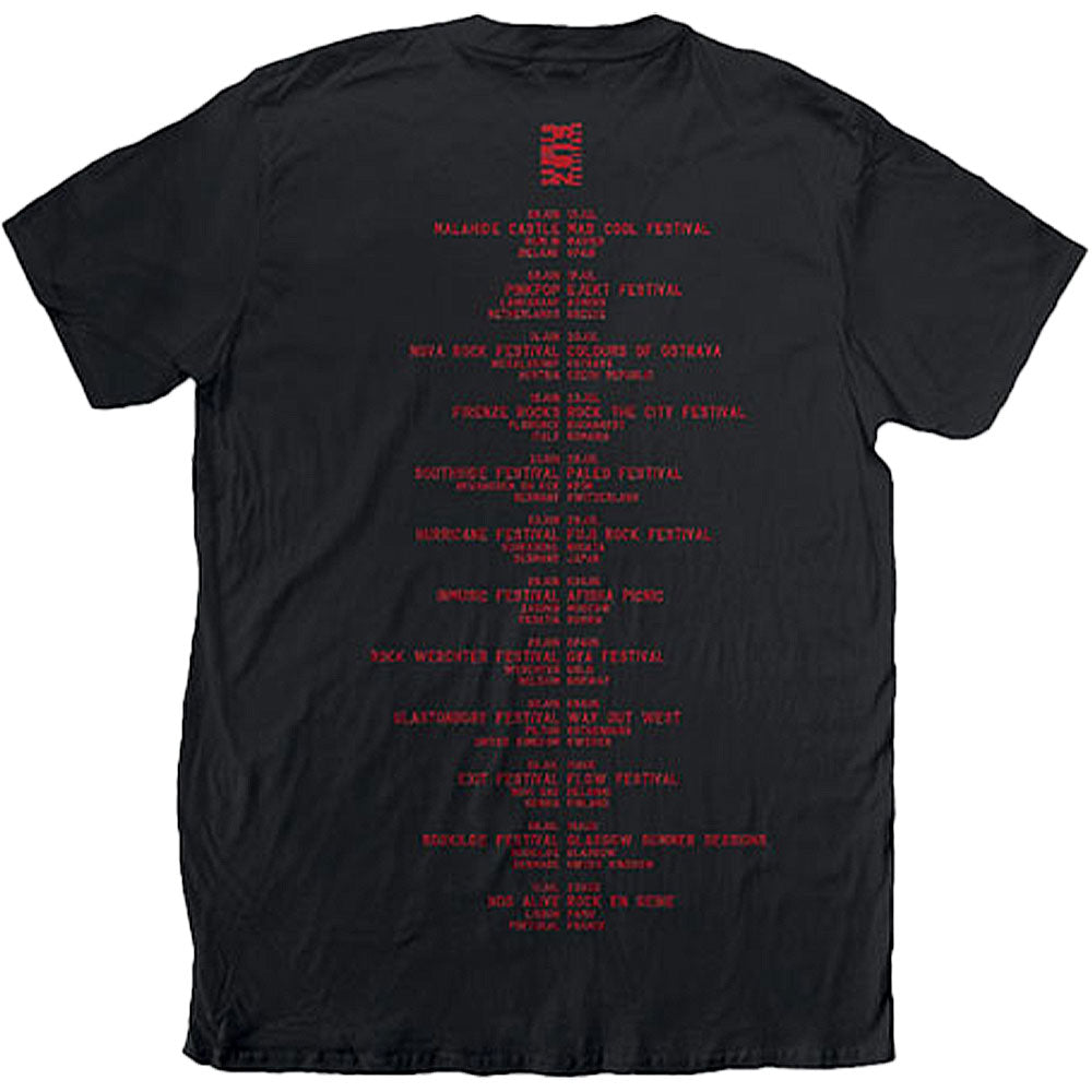 Cure Eastern Red Logo T-shirt Back