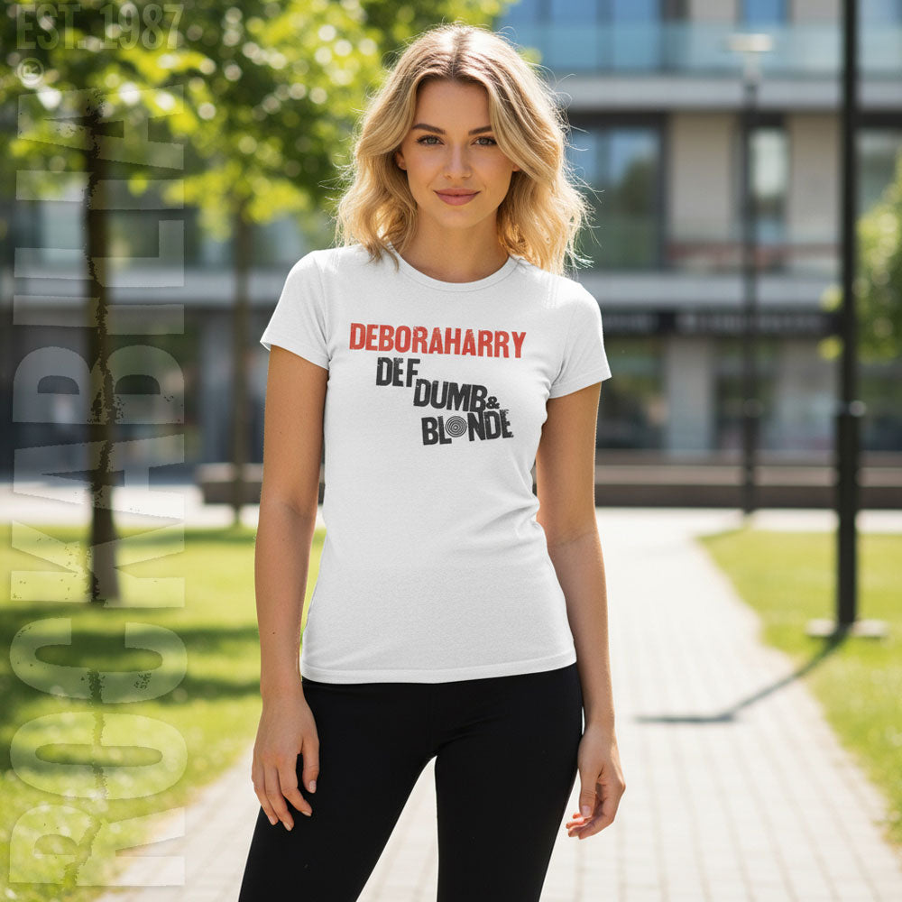 Debbie Harry Def, Dumb & Blonde Junior Top Alt 2