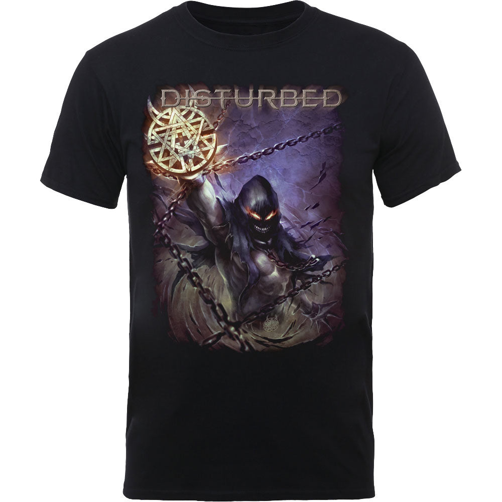 Disturbed Vortex Colours T-shirt Front