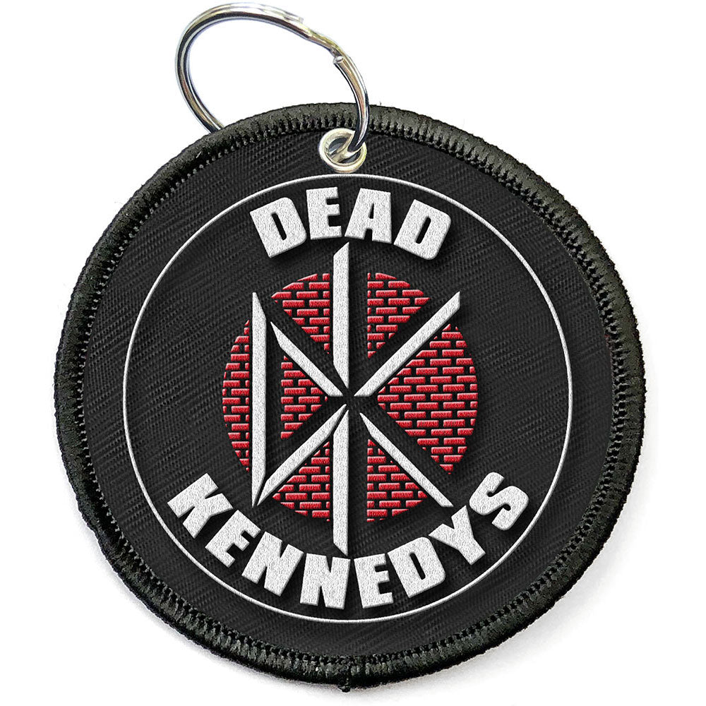 Dead Kennedys Circle Logo Embroidered Key Chain Front