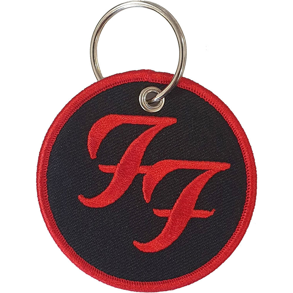 Foo Fighters Circle Logo Embroidered Key Chain Front